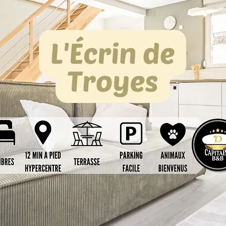 L'Ecrin De Troyes - Maison De Ville - 4 Pers. Exterior photo